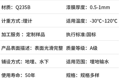 九江热浸塑钢质电缆保护管厂家产品性能特点